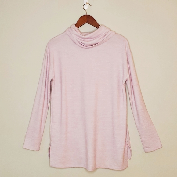 GAP Ladies Pink Cowl Neck Sweater - Picture 2 of 4